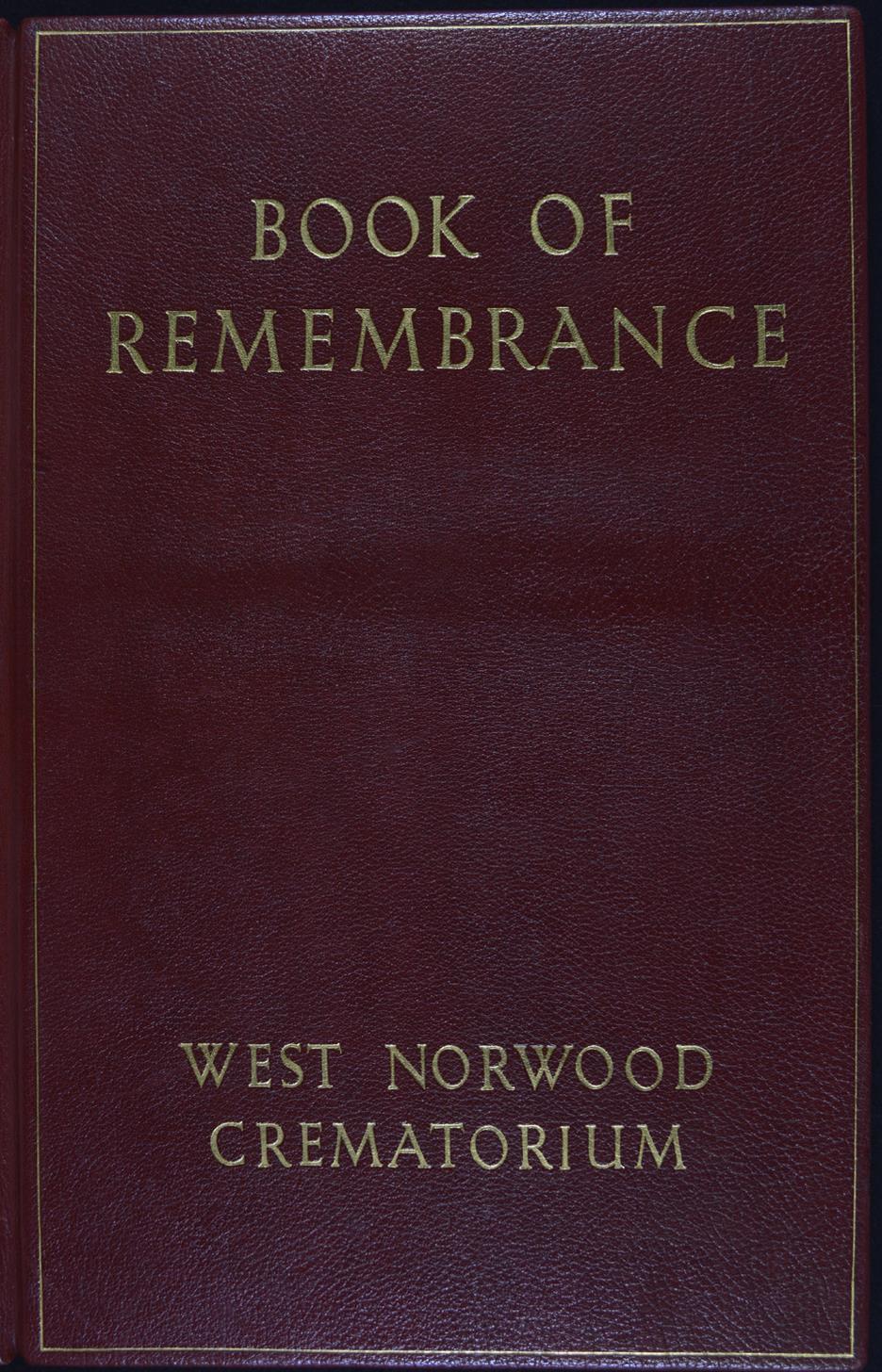 Lambeth and west norwood crematorium s online book of remembrance