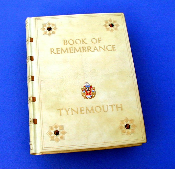 Tynemouth crematorium book of remembrance