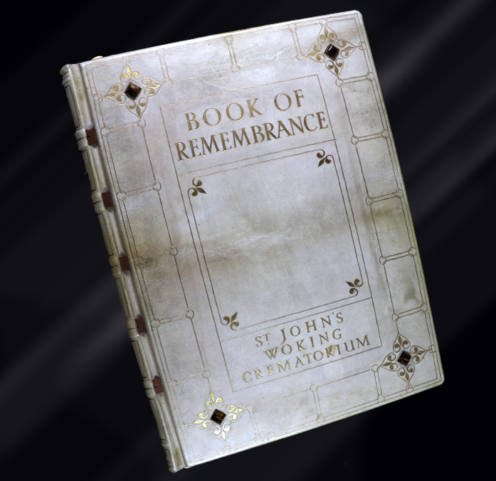Woking Crematorium's Books of Remembrance