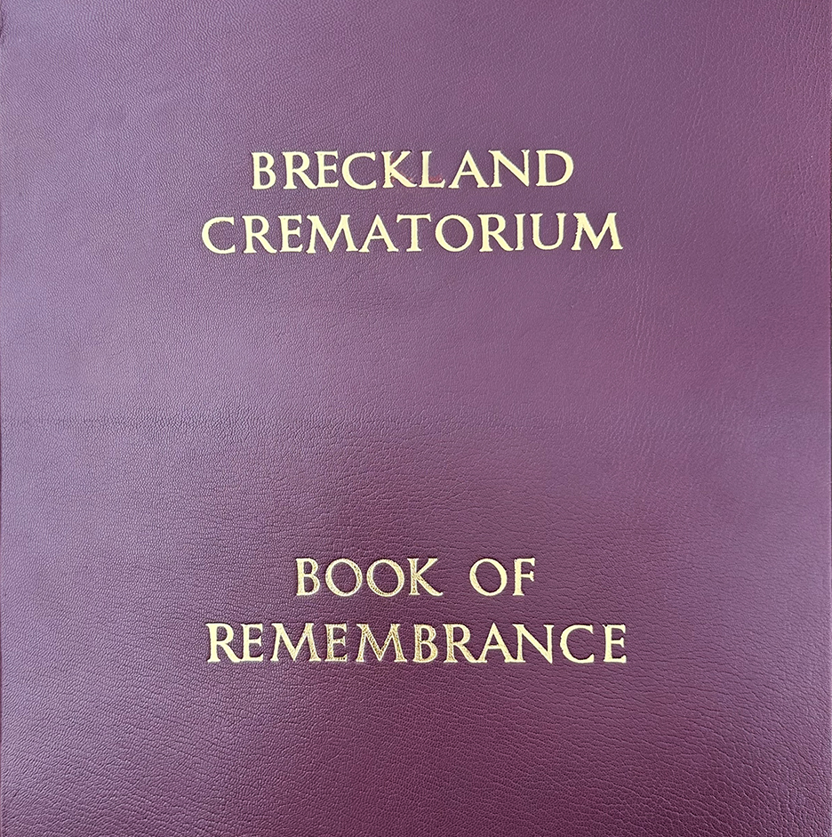 Breckland Crematorium's Book of Remembrance