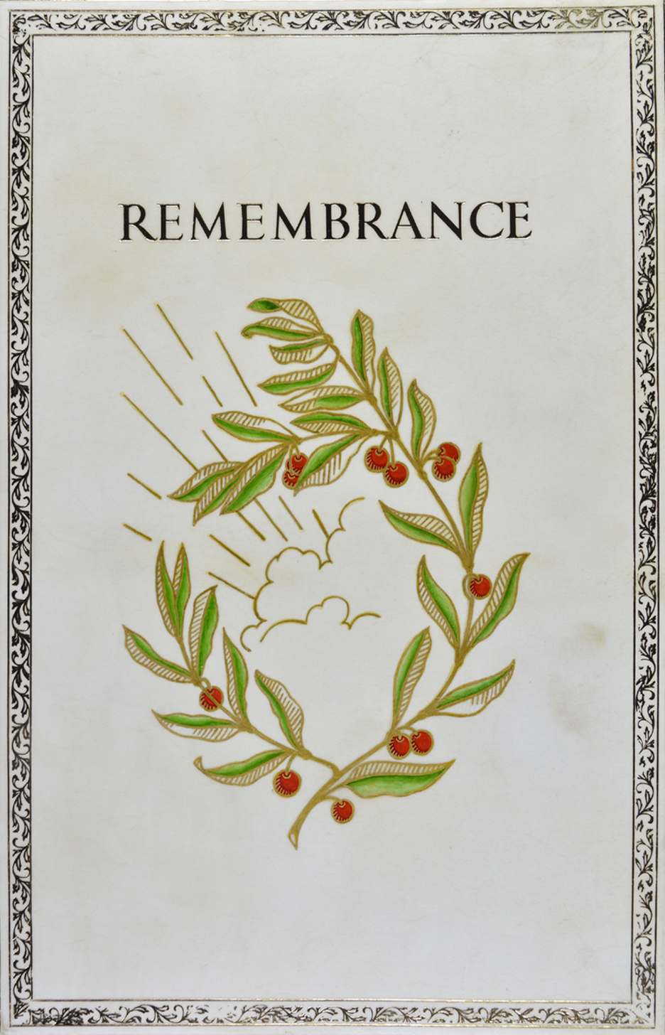 Distington Hall Crematorium's Book of Remembrance